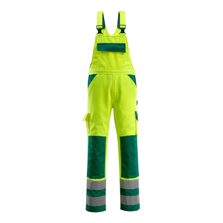 Arbeitslatzhose mit hoher Sichtbarkeit und Mehrzwecktaschen Barras Mascot 07169-470