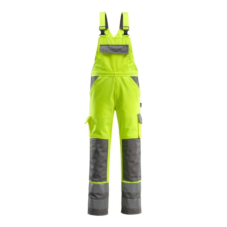 Arbeitslatzhose mit hoher Sichtbarkeit und Mehrzwecktaschen Barras Mascot 07169-470