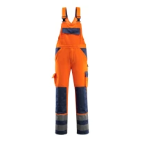 Arbeitslatzhose mit hoher Sichtbarkeit und Mehrzwecktaschen Barras Mascot 07169-860