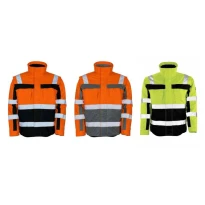 Arbeitsjacke hohe Sichtbarkeit Multitaschen Winddicht Wasserabweisend Wasserdicht Loreto Mascot 09335-880