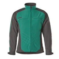 Softshell-Arbeitsjacke mit mehreren Taschen winddicht und wasserdicht Vollreißverschluss Dresden Mascot 12002-149