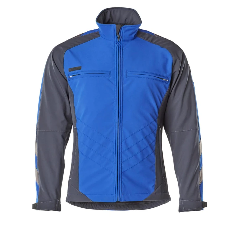 Softshell-Arbeitsjacke mit mehreren Taschen winddicht und wasserdicht Vollreißverschluss Dresden Mascot 12002-149