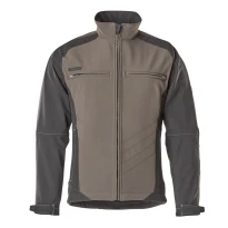 Softshell-Arbeitsjacke mit mehreren Taschen winddicht und wasserdicht Vollreißverschluss Dresden Mascot 12002-149