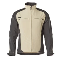 Softshell-Arbeitsjacke mit mehreren Taschen winddicht und wasserdicht Vollreißverschluss Dresden Mascot 12002-149