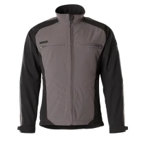 Softshell-Arbeitsjacke mit mehreren Taschen winddicht und wasserdicht Vollreißverschluss Dresden Mascot 12002-149