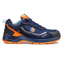 Metallfreie niedrige Sicherheitsschuhe Sparco Indy Gulf Meteor S1PS SR FO ESD LG 07538GU-BMAF