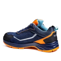 Metallfreie niedrige Sicherheitsschuhe Sparco Indy Gulf Meteor S1PS SR FO ESD LG 07538GU-BMAF 2