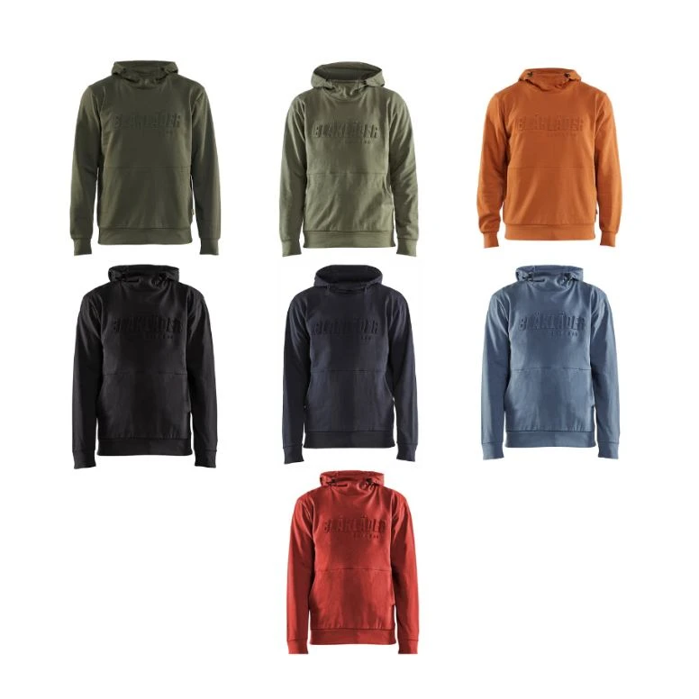 Arbeits-Sweatshirt Blaklader mit Kapuze 100% Baumwolle 353011584000L