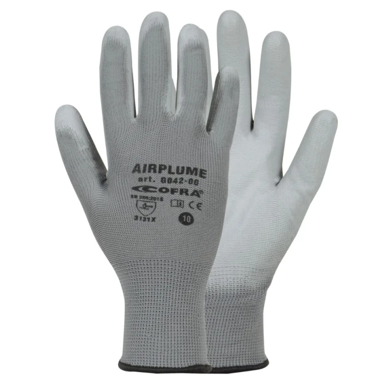 12 Paar - Cofra Arbeitshandschuhe aus Nitril Airplume G042-D100