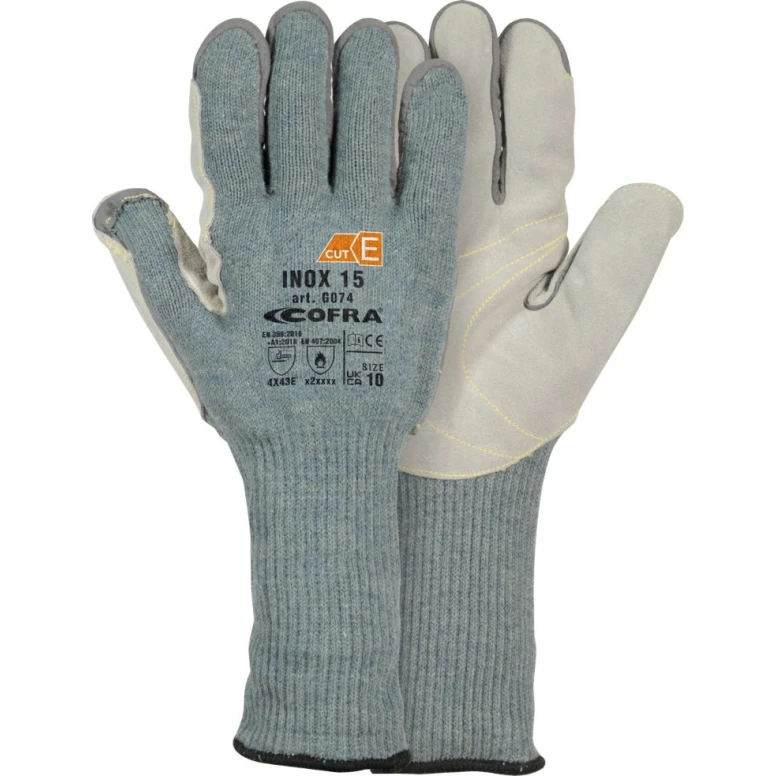 12 Paar - Cofra Dual Warm Arbeitshandschuhe aus Leder G110-DD00