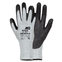12 Paar - Cofra Arbeitshandschuhe aus Nitril Niteck G077-DD00