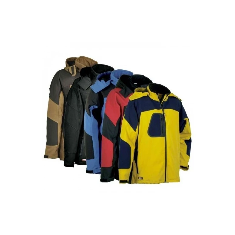 Arbeitsjacke mit Kapuze Softshell Stretch elastisch Cofra Sweden V101-0-00