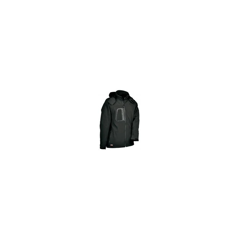 Arbeitsjacke mit Kapuze Softshell Stretch elastisch Cofra Sweden V101-0-00