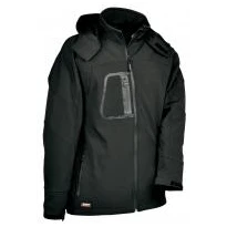 Arbeitsjacke mit Kapuze Softshell Stretch elastisch Cofra Sweden V101-0-00