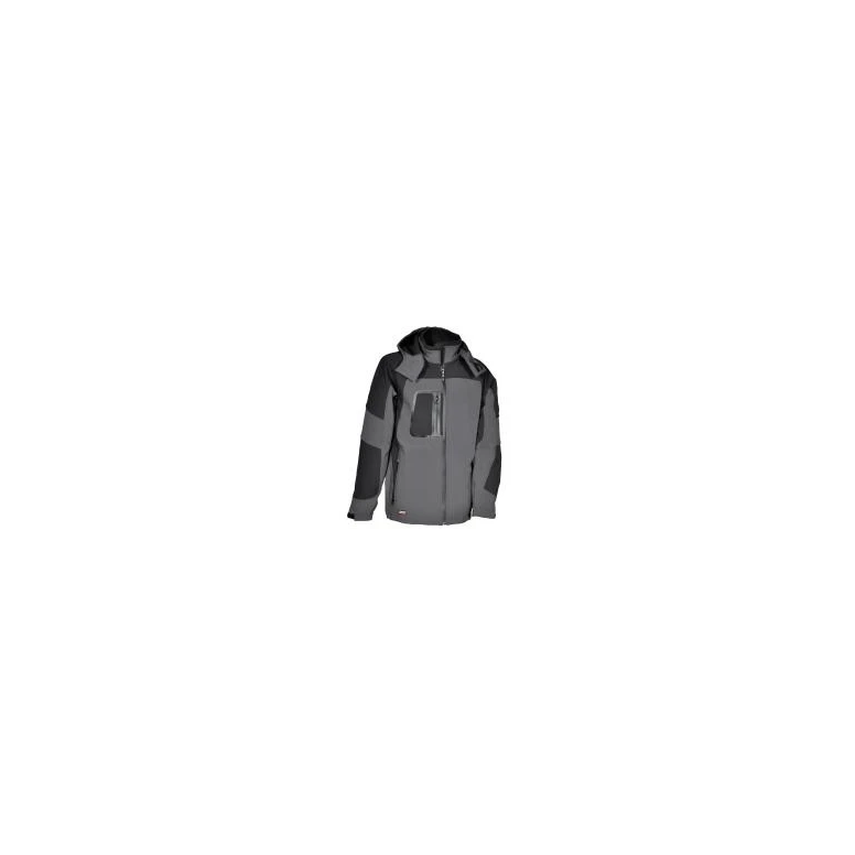 Arbeitsjacke mit Kapuze Softshell Stretch elastisch Cofra Sweden V101-0-00