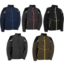 Arbeitssweatshirt mit Multifunktionstaschen und durchgehendem Reißverschluss Cofra Vilebo V645-0-0