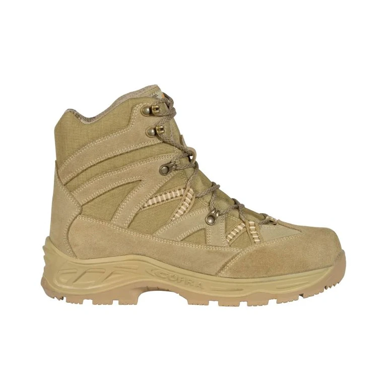 Hohe Trekkingschuhe Cofra New Invader Beige 18180-000 bequem und leicht