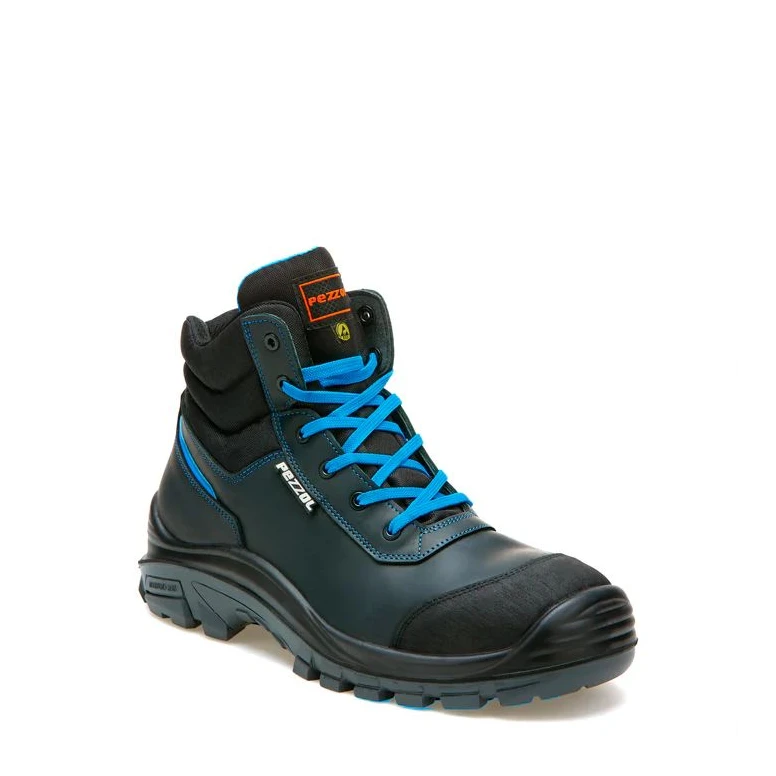 Sicherheitsschuhe Pezzol Rebel S3S SC FO SR ESD 997J-010 Hoch Metallfrei