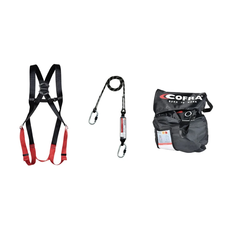 Set gegen Absturz mit Gleiter Cofra Sagar A090-1113