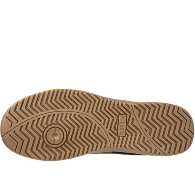 Sicherheitsschuhe Puma Iconic Blk/Gum Low S1PS Metalfree 644400