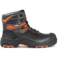 Sicherheitsschuhe Paredes Black Electron II SB PL FO SR CI HI HRO SP5208 Hoch Metallfrei