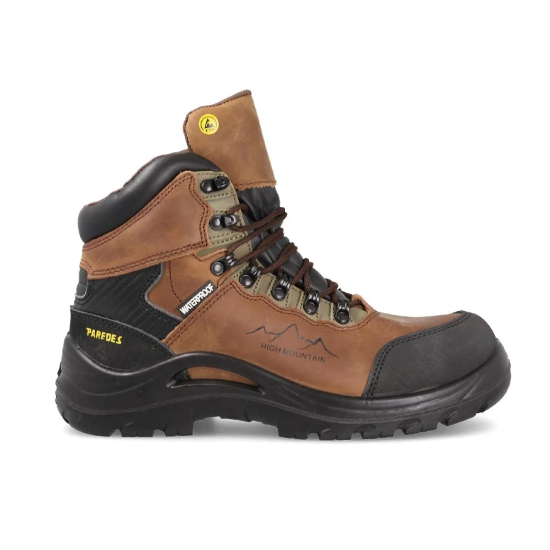 Sicherheitsstiefel Paredes Cazalla S7S FO SR CI HI ESD SP5207 Hoch Metallfrei