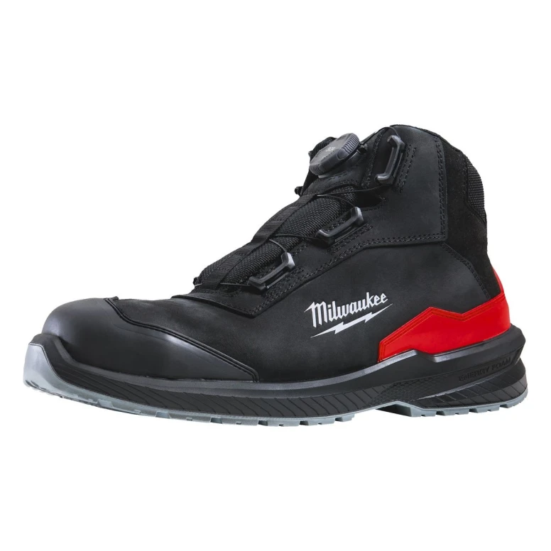 Sicherheitsschuhe Milwaukee Flextred mit BOA-Verschluss S3S ESD SC FO SR B1M110133 Hoch Metallfrei