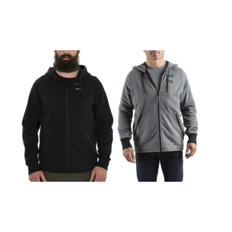 Arbeits Sweatshirt mit Kapuze und Heizsystem Multitasche Milwaukee M12 4932480061