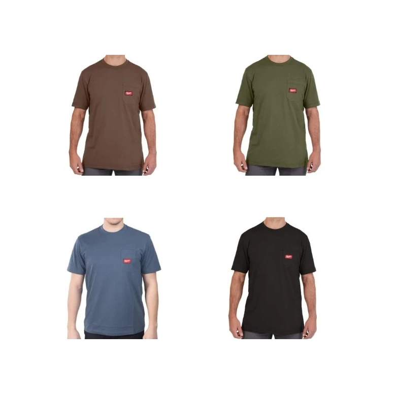 Kurzarm-Arbeits-T-Shirt Milwaukee Workskin 4932493028