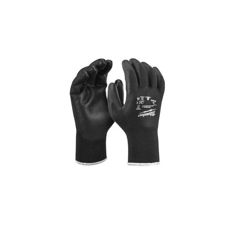 12 Paar - Leichte Arbeitshandschuhe Milwaukee General Gloves 4932493238