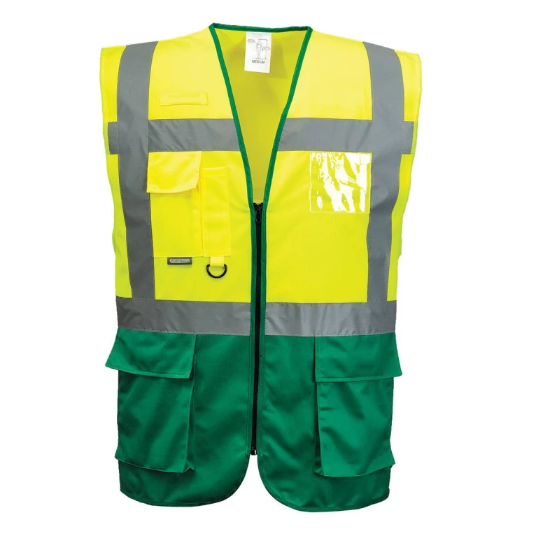 Arbeitsweste Warnschutz Mehrtaschen Varsovia Executive Portwest C476