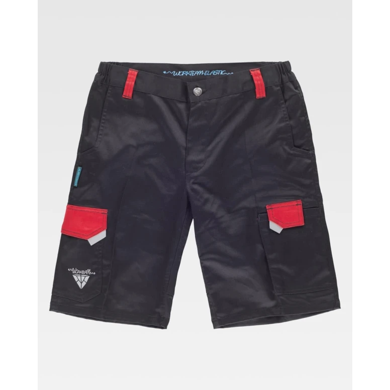 Workteam Arbeitsshorts Stretch mit Mehreren Taschen WF2817