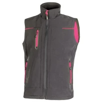 Multitaschen-Arbeitsweste aus elastischem Softshell für Frauen U-Power Universe FU188GF