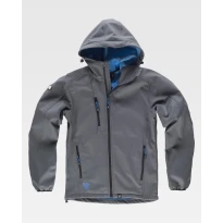 Arbeitsjacke Herren mit Kapuze Workteam Workshell S9499 2