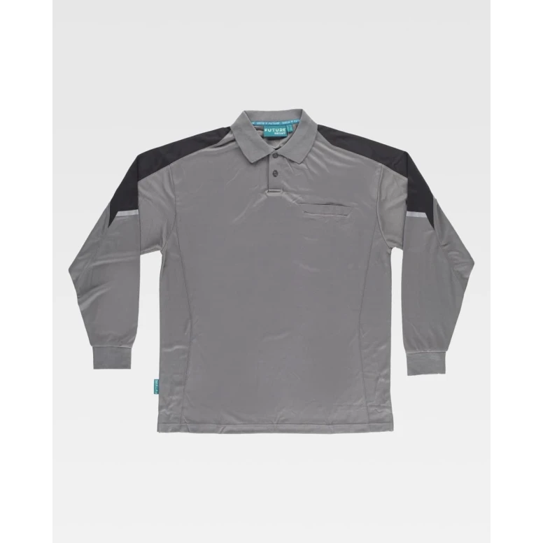 Workteam Arbeits-Poloshirt Langarm WF2852
