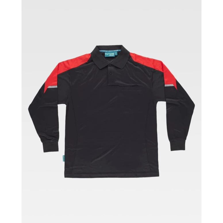 Workteam Arbeits-Poloshirt Langarm WF2852