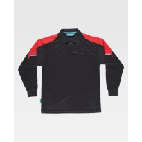 Workteam Arbeits-Poloshirt Langarm WF2852