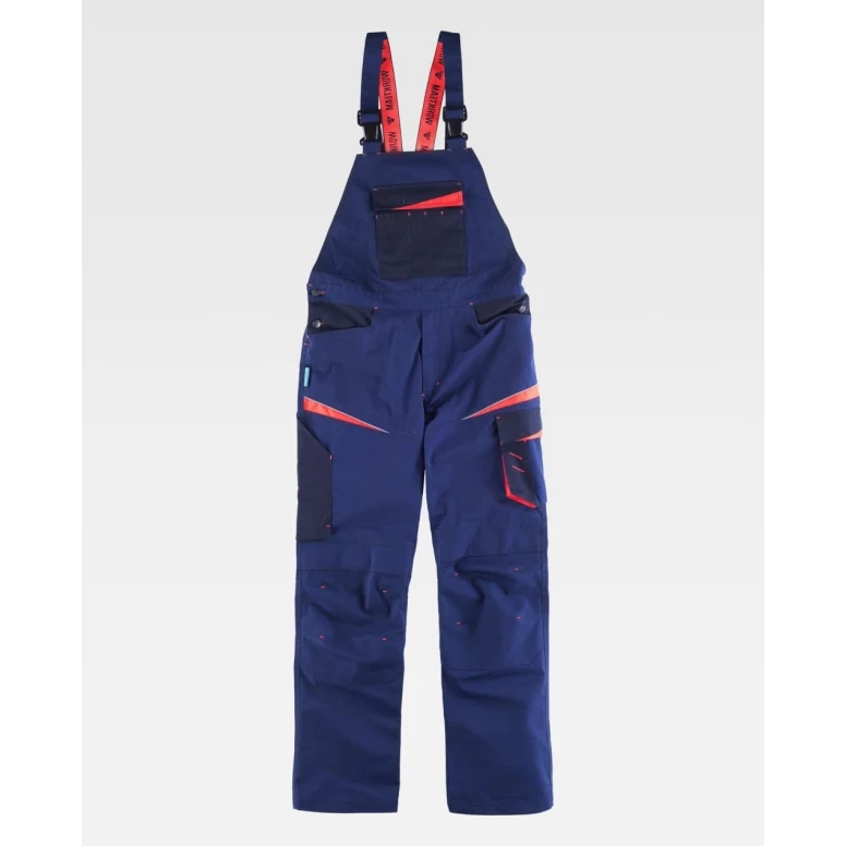 Workteam Arbeitslatzhose mit mehreren Taschen WF2727