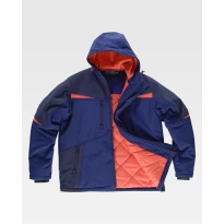Gefütterte Arbeitsjacke Workteam Workshell Stretch WF2758