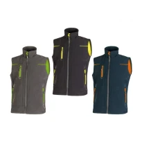 Multitaschen-Arbeitsweste aus elastischem Softshell U-Power Universe FU188BC