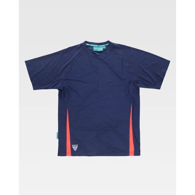Arbeits-T-Shirt Workteam Kurzarm Zweifarbig Stretch WF2716