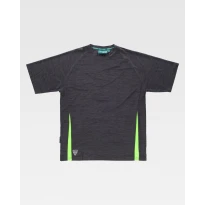 Arbeits-T-Shirt Workteam Kurzarm Zweifarbig Stretch WF2716 2