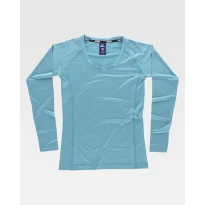 Arbeits-T-Shirt Workteam Damen Langarm Stretch B0069