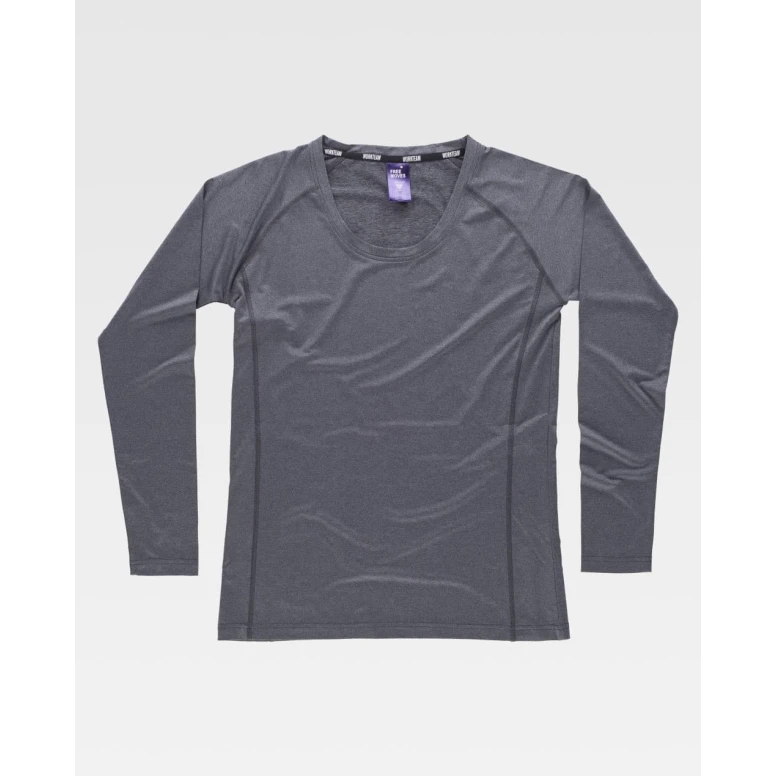 Arbeits-T-Shirt Workteam Damen Langarm Stretch B0069