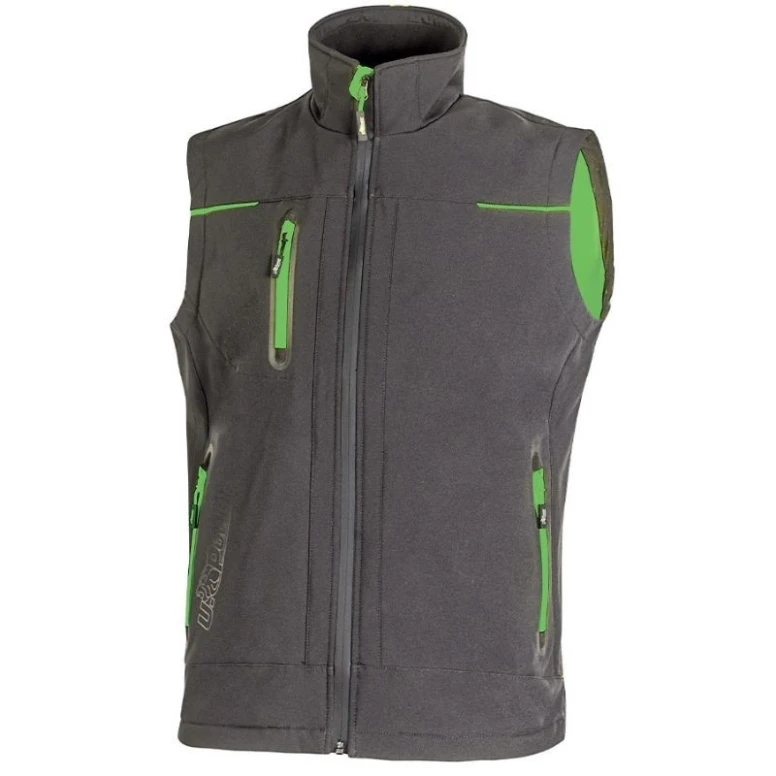 Multitaschen-Arbeitsweste aus elastischem Softshell U-Power Universe FU188BC