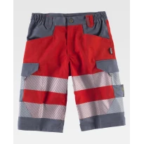 Arbeitsshorts Workteam Multitaschen Hohe Sichtbarkeit C2706