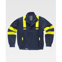 Arbeitsjacke Workteam Flammhemmend, Antistatisch und mit Hoher Sichtbarkeit – Modell B1194