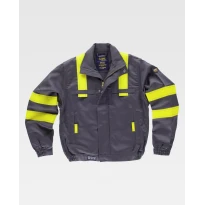 Arbeitsjacke Workteam Flammhemmend, Antistatisch und mit Hoher Sichtbarkeit – Modell B1194 2