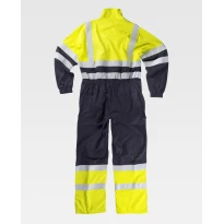Arbeitsanzug Workteam mit mehreren Taschen, flammhemmend, mit hoher Sichtbarkeit C5091 2