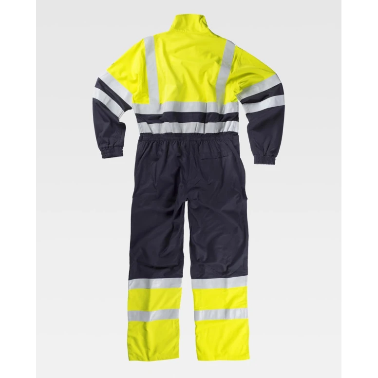 Arbeitsanzug Workteam mit mehreren Taschen, flammhemmend, mit hoher Sichtbarkeit C5091